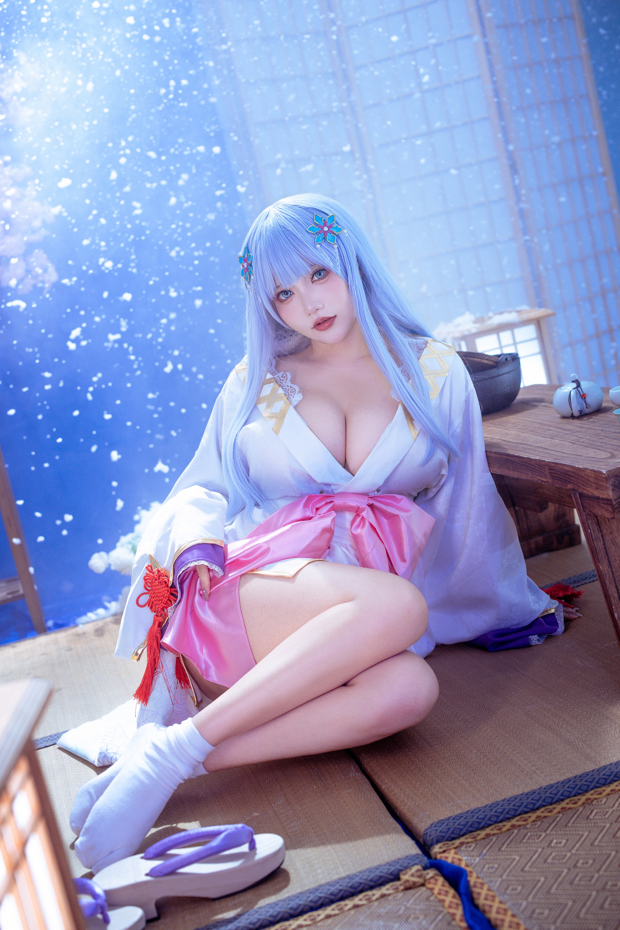 是一只熊仔吗 - NO.023 美少女万华镜异闻：雪女 白雪姬[41P]-XikXak